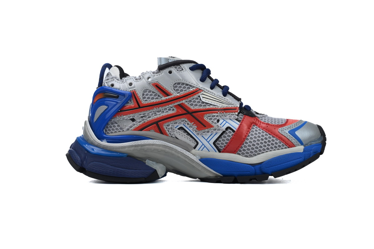 Balenciaga Runner White Blue Orange 677402 W3RB6 1264