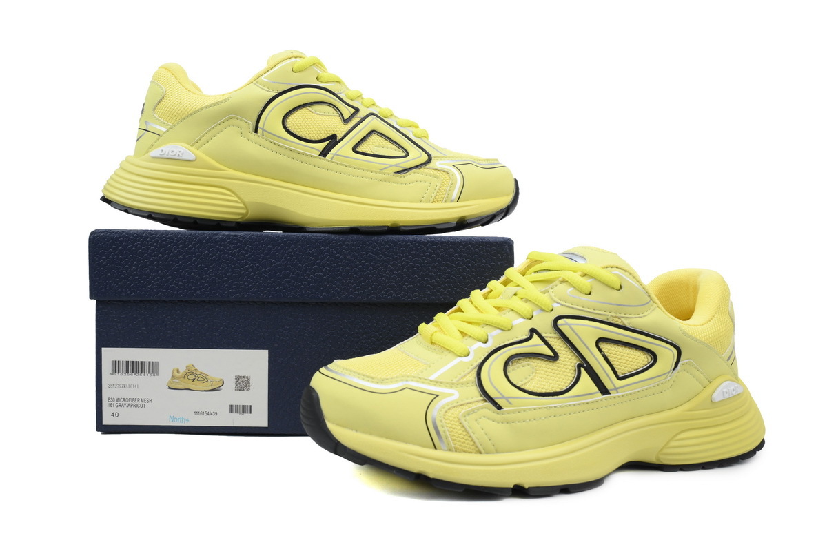 Dior B30 x Stone Island Sneaker Yellow 3SN27ZIR-16536