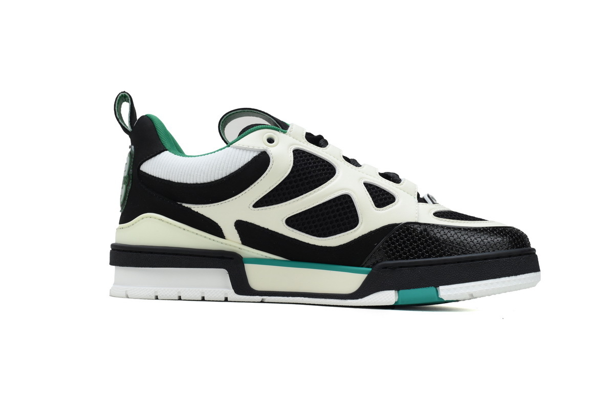 Louis Vuitton Skate Sneaker Green Black White