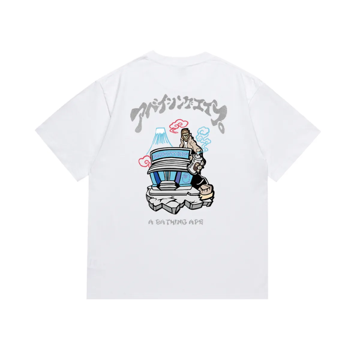 BAPE T-shirt White/Black 144