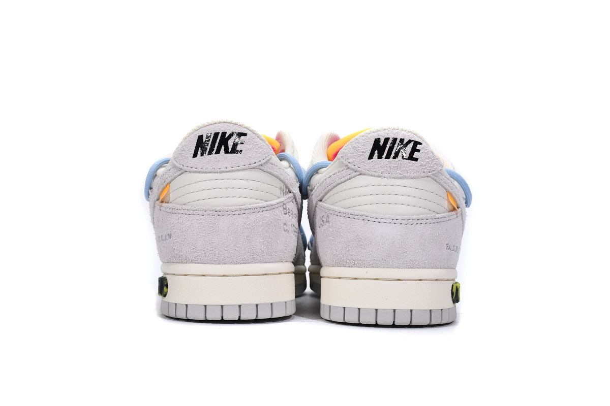 OFF WHITE x Nike Dunk SB Low The 50 NO.38 DJ0950-113
