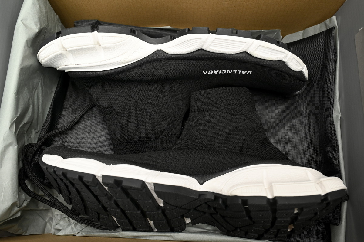 Balenciaga 3xl Sock Triple Sneakers Black White