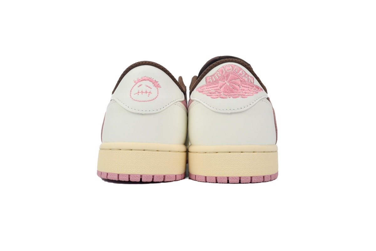 Travis Scott x Air Jordan 1 Low OG SP Dark Pony Pink DZ4137-206