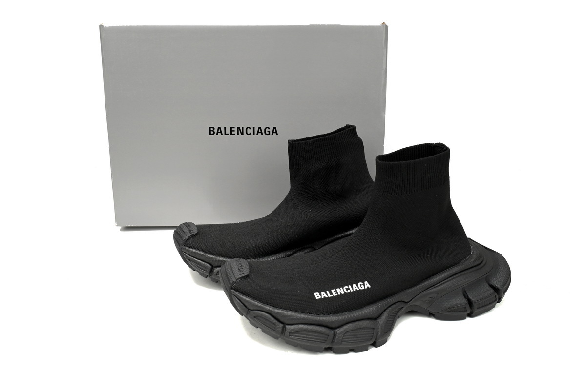 Balenciaga 3xl Sock Triple Sneakers Black