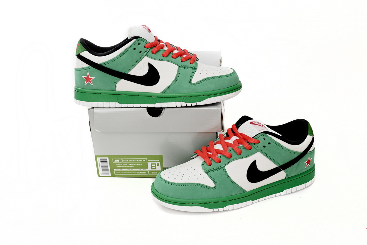 Nike Dunk SB Low Pro Heineken 304292-302