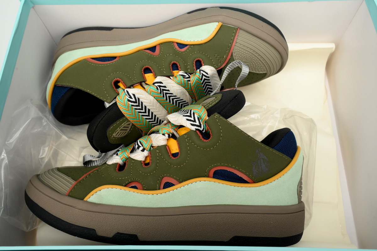 LANVIN White Ladies Brown Green