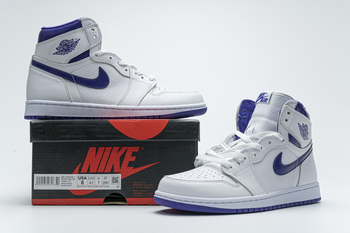 Air Jordan 1 Court Purple CD0461-151