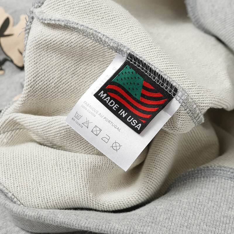 Denim Tears Cactus Tears Wreath Hoodie Grey