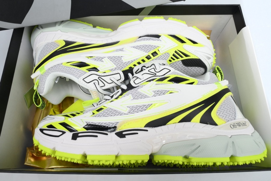 OFF-WHITE Be Right Back Fluorescent Green