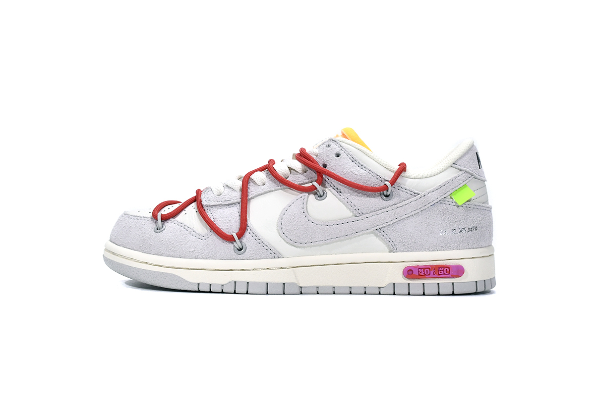 OFF WHITE x Nike Dunk SB Low The 50 NO.40 DJ0950-103