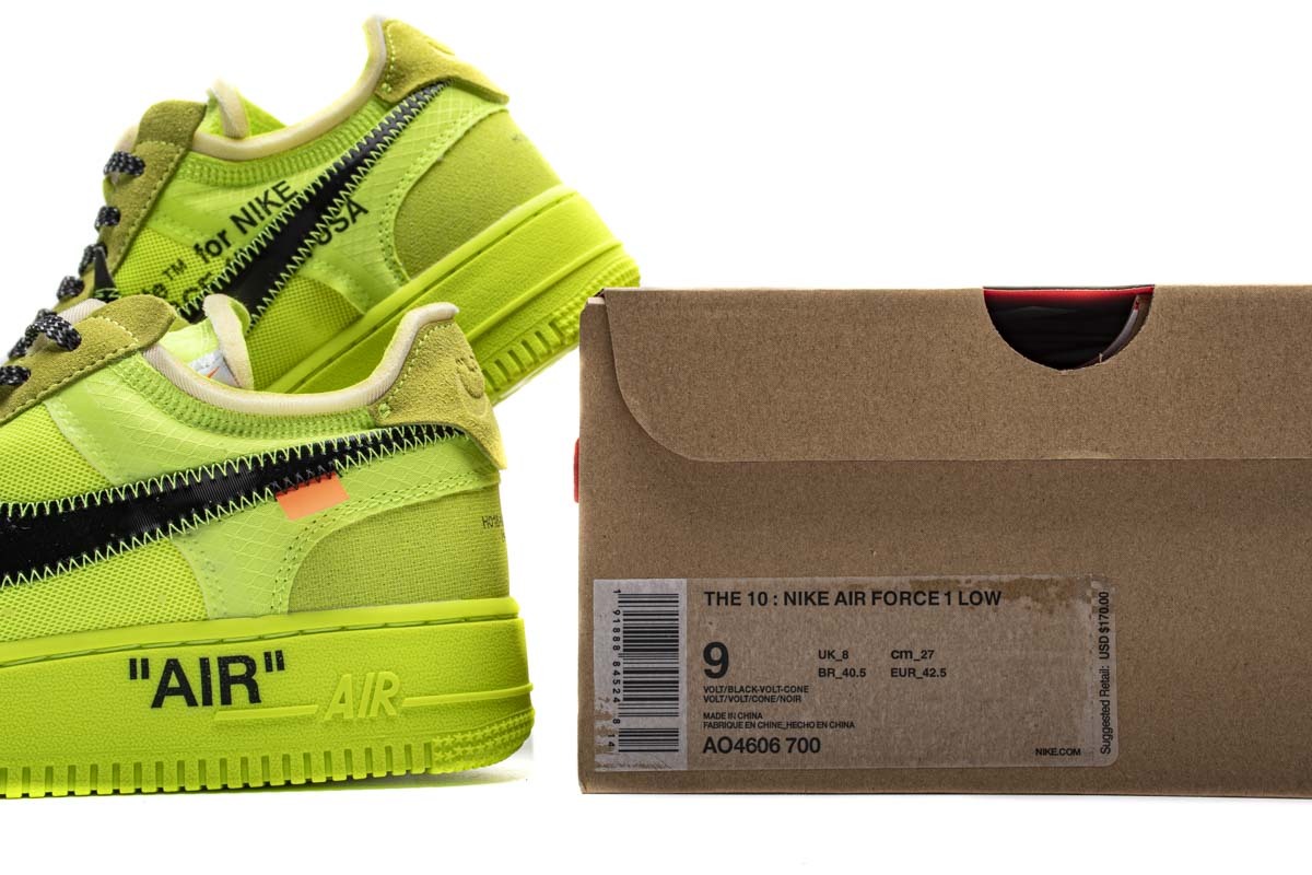 OFF White X Air Force 1 Low Volt AO4606-700
