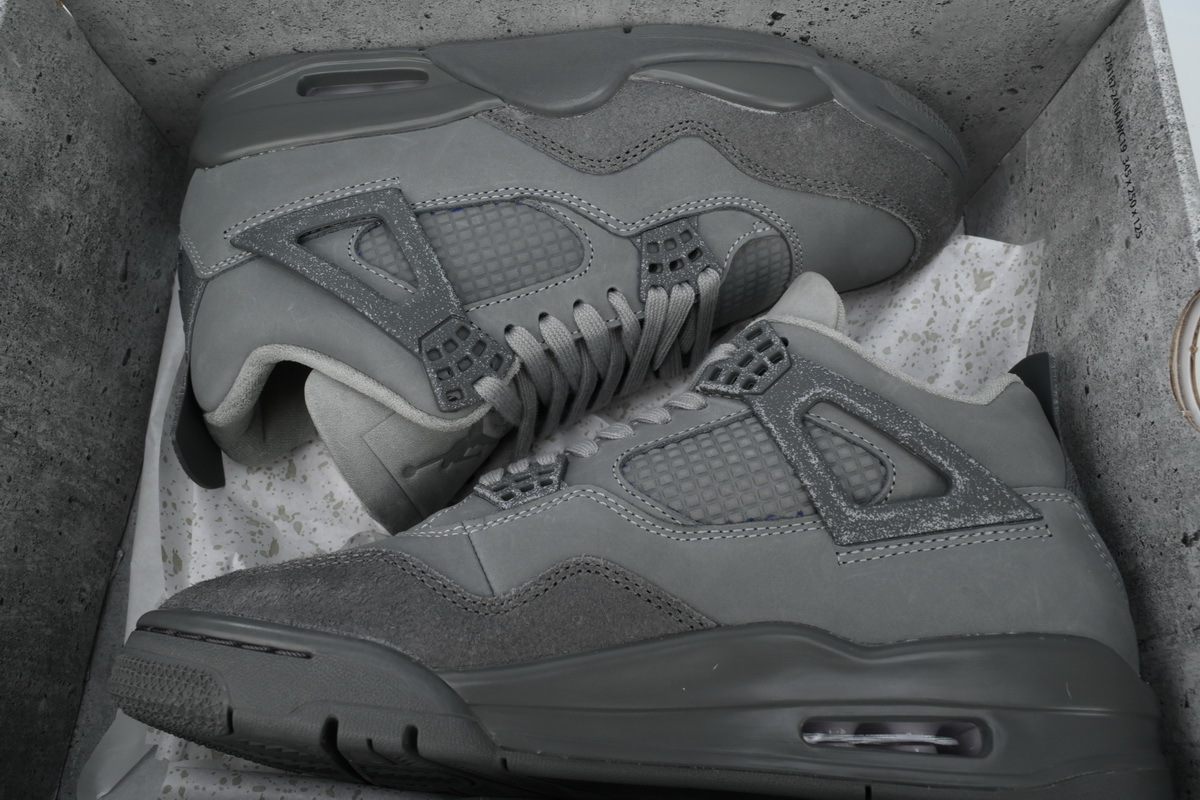 Air Jordan 4 Paris Olympics Grey FQ7928-001