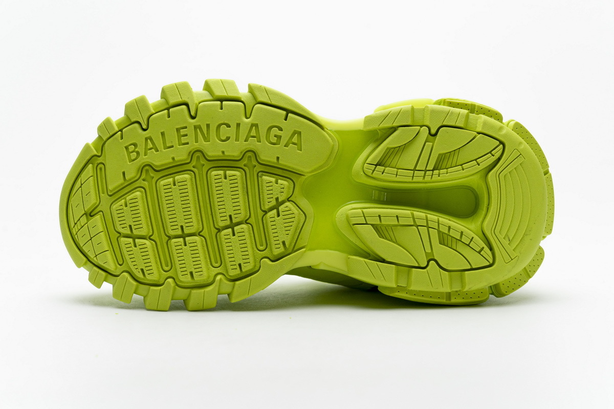 Balenciaga Track Tess S Fluorescent Yellow LED Light 542436 W1GB7 2014