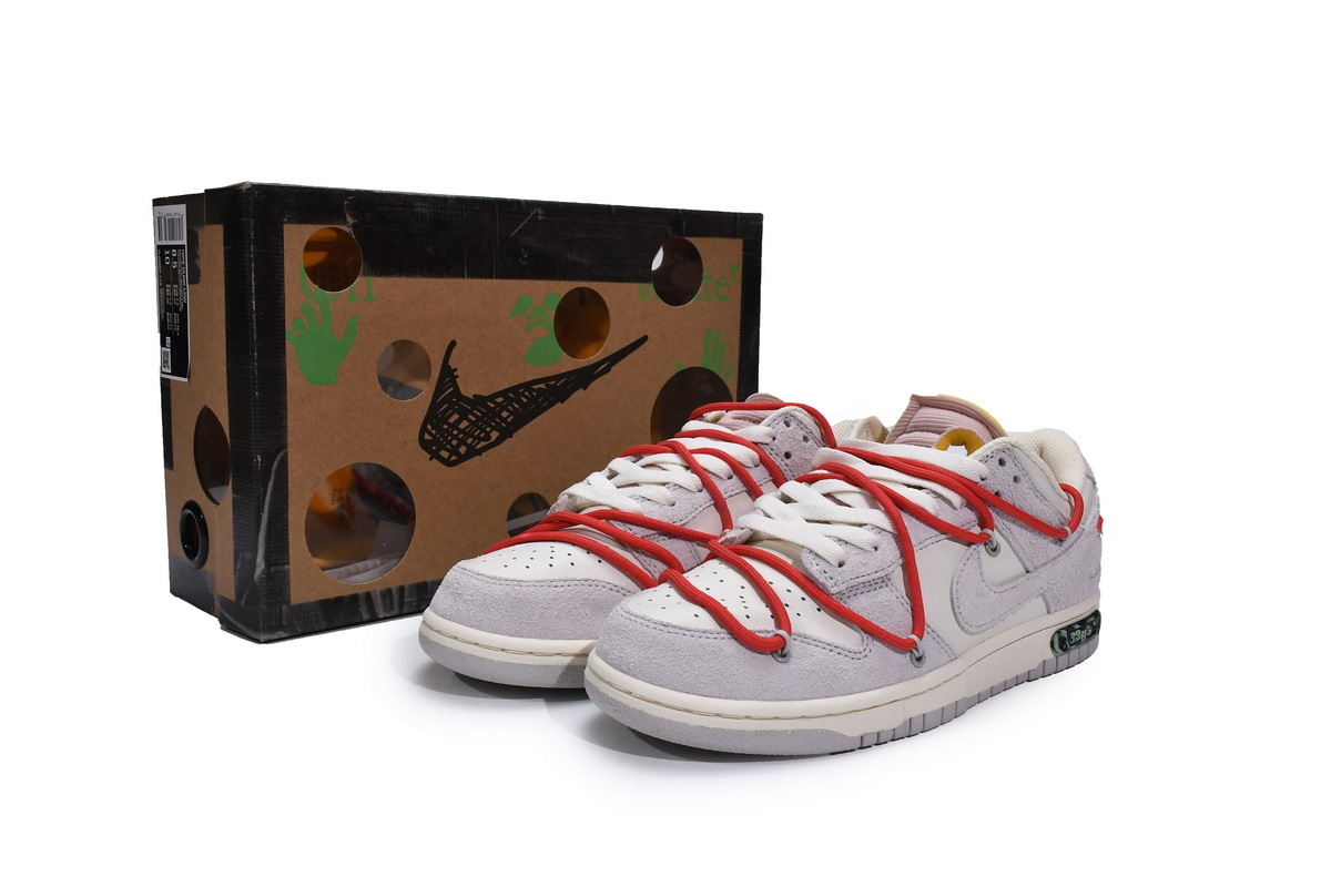 OFF WHITE x Nike Dunk SB Low The 50 NO.33 DJ0950-118