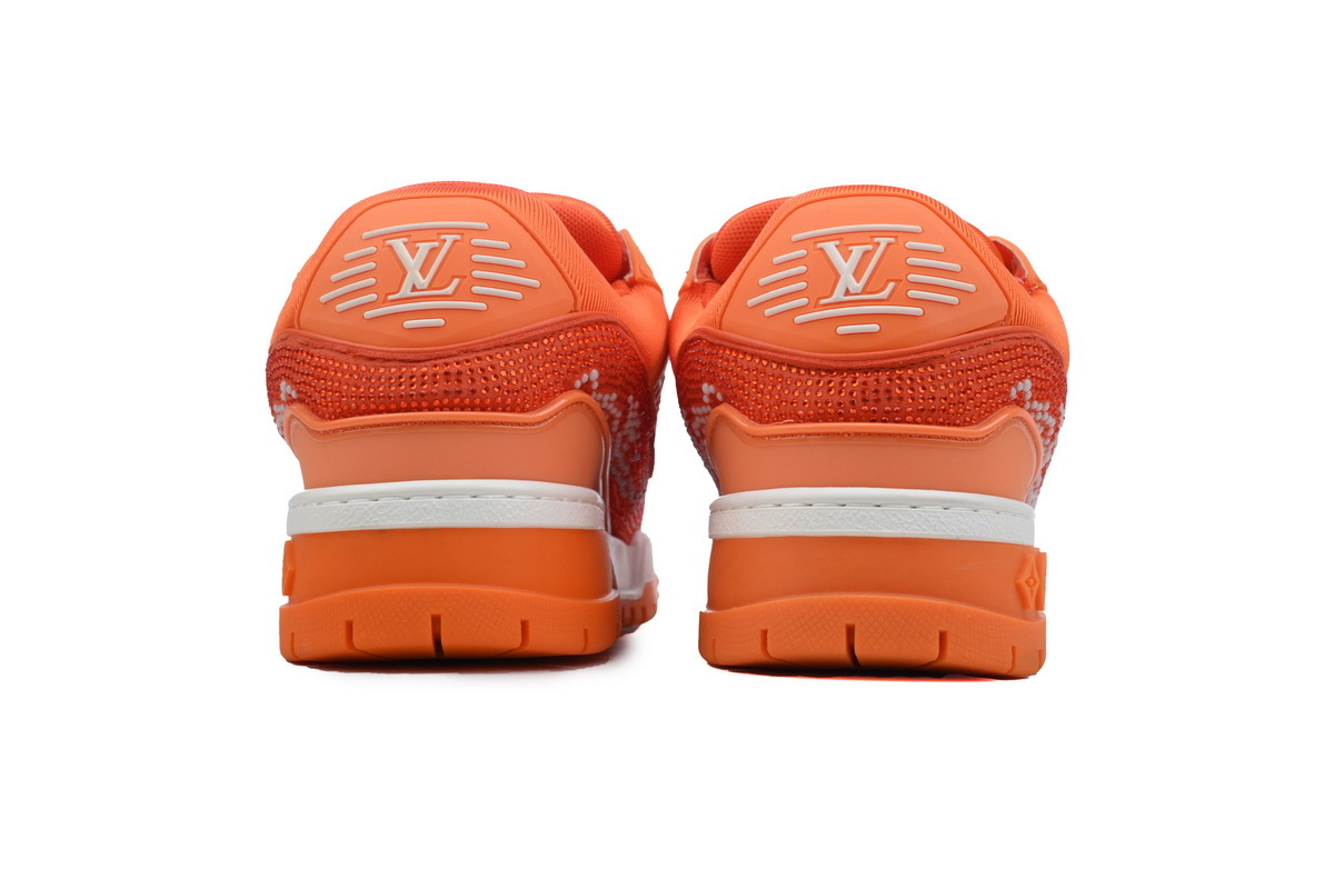 Louis Vuitton Trainer Maxi Orange Swarovksi Crystals