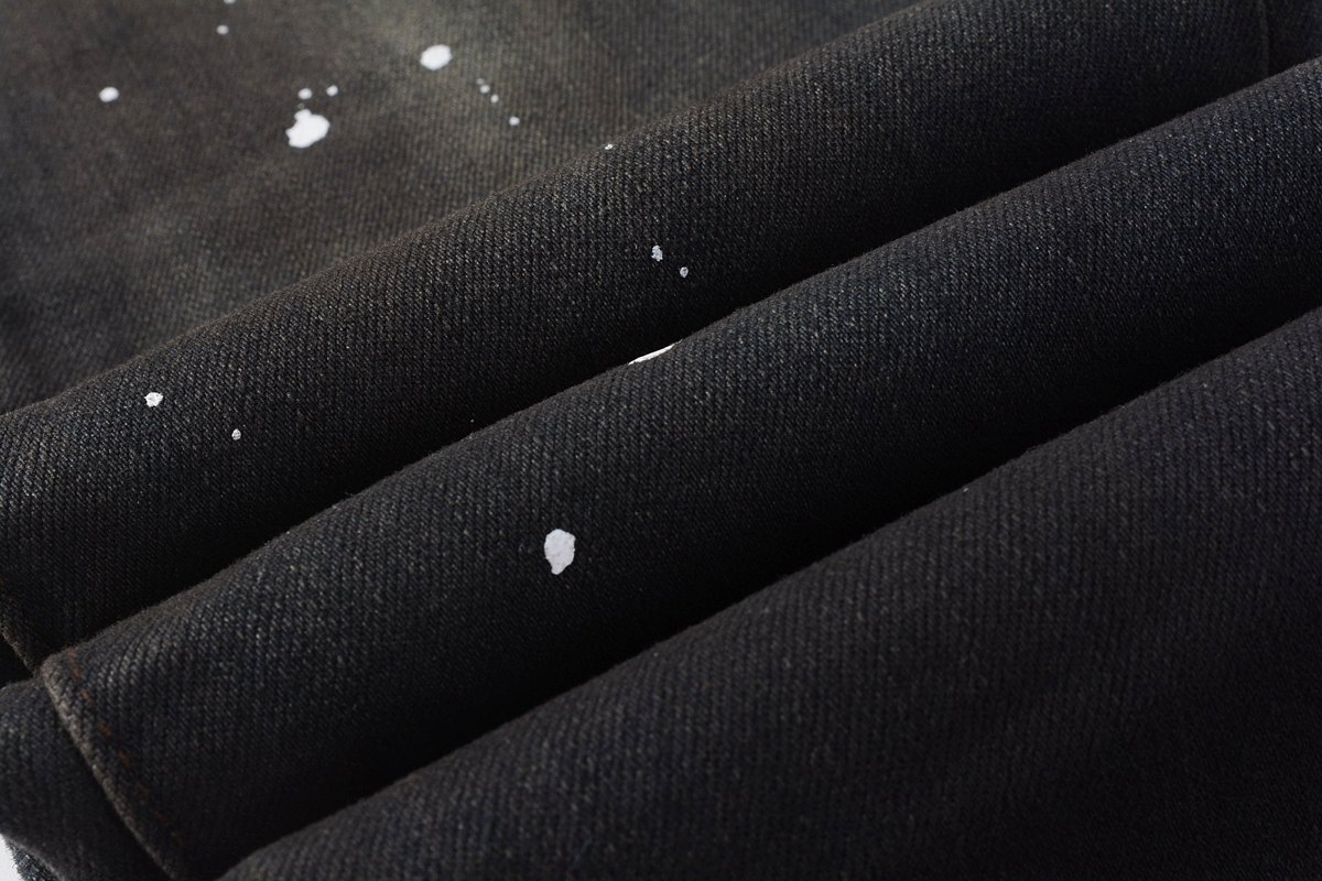 Purple Jeans Dark Black 013