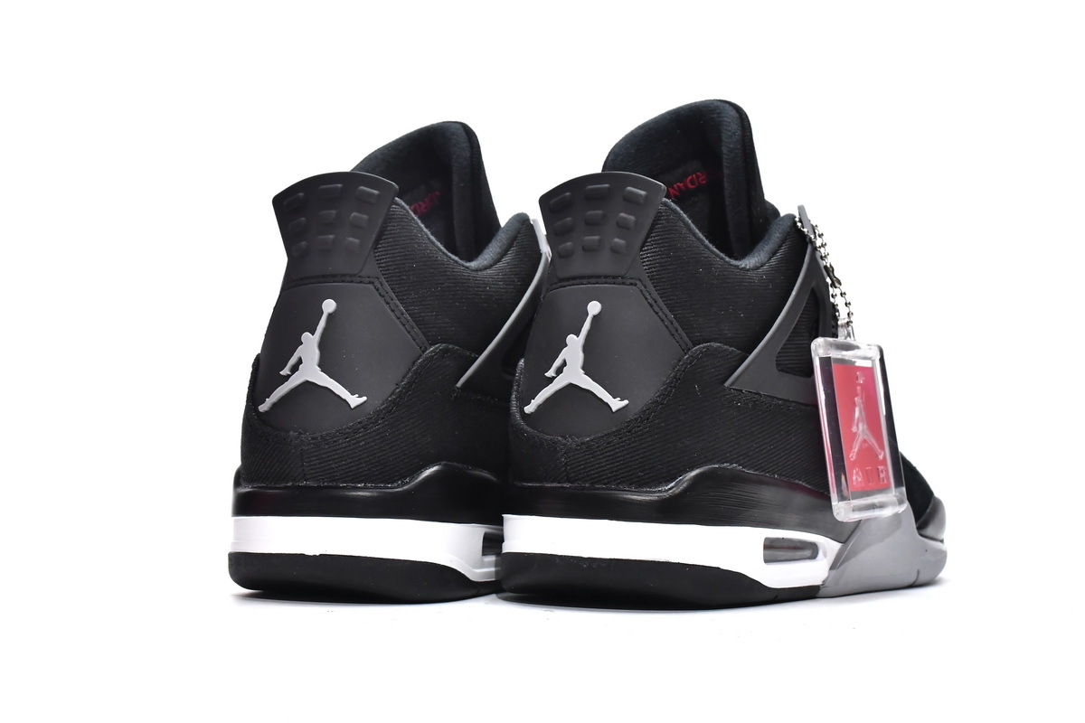 Jordan 4 Retro Black Canvas DH7138-006