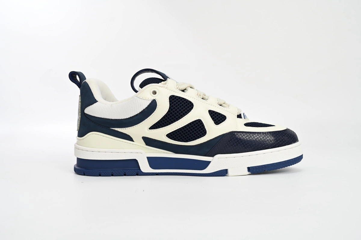 Louis Vuitton Skate Sneaker Marine White 1AARRL