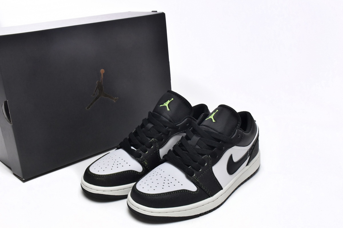 Air Jordan 1 Low SE GS Wear Away - Electric Green DO8244-003