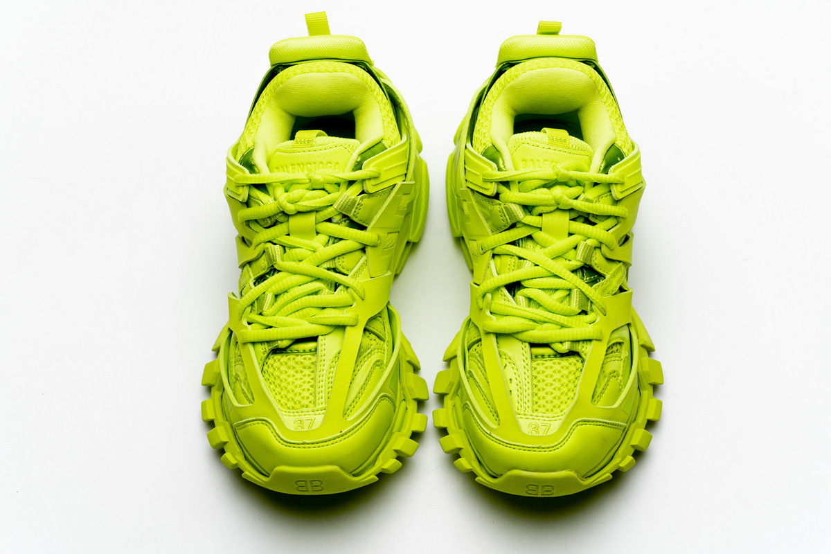 Balenciaga Track Tess S Fluorescent Yellow 542436 W1GB7 2014