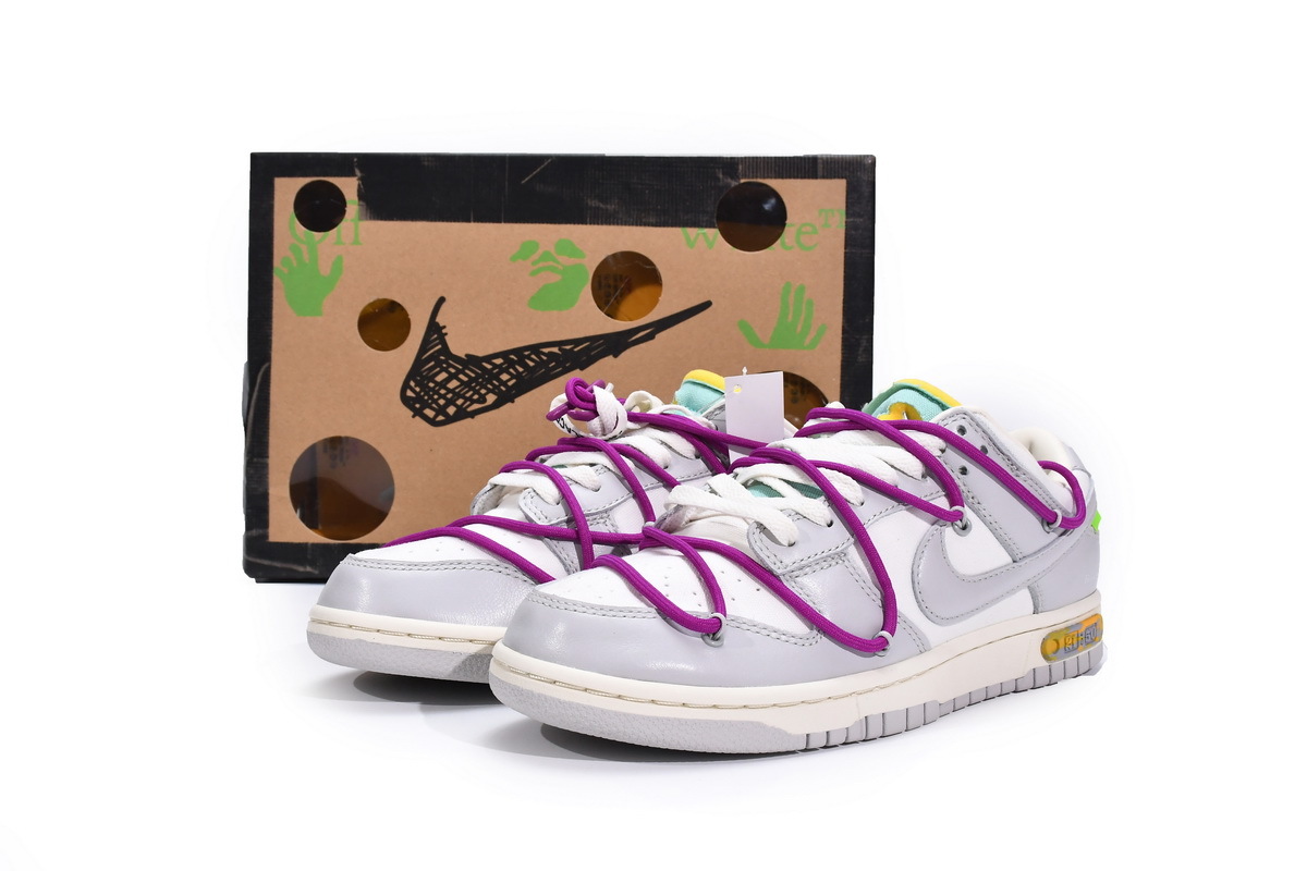 OFF WHITE x Nike Dunk SB Low The 50 NO.21 DM1602-100