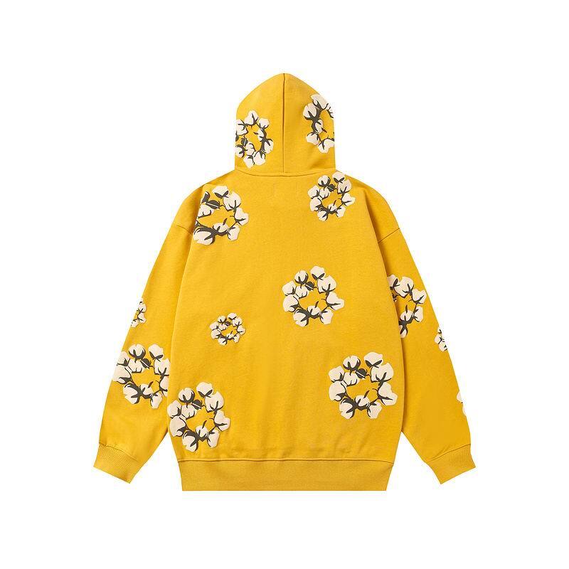 Denim Tears Cactus Tears Wreath Hoodie Yellow
