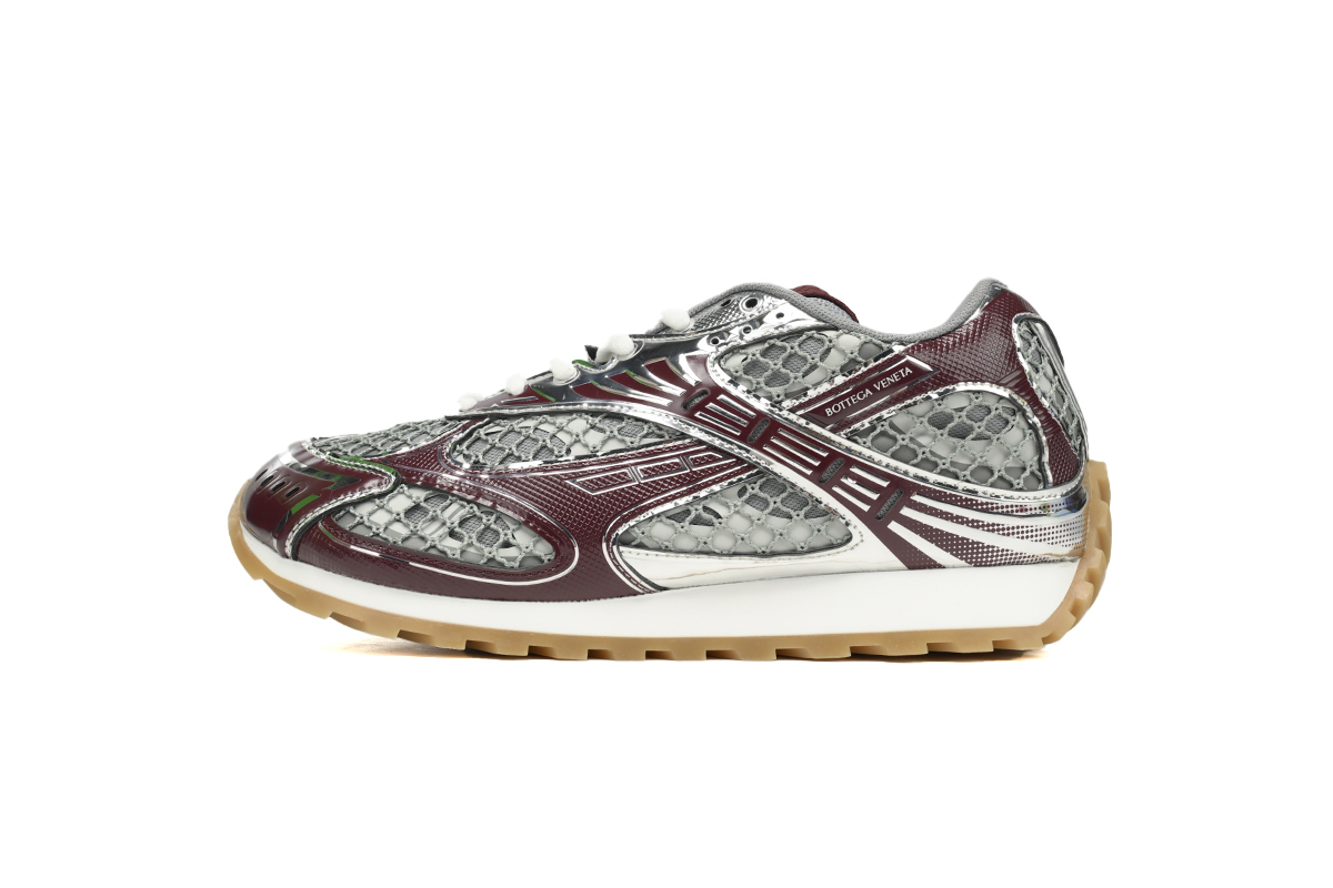 BOTTEGA VENETA Orbit Sneakers Wine Red