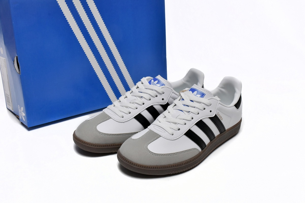 Adidas Originals Samba Vegan OG White Black FW2427