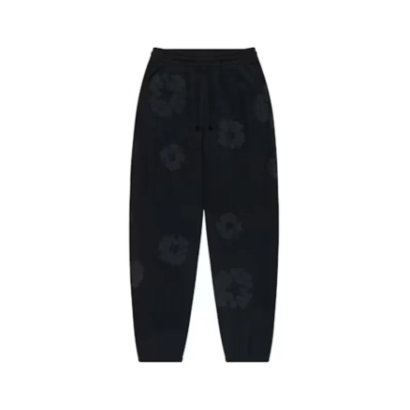 Denim Tears Cotton Wreath Sweatpants Monochrome