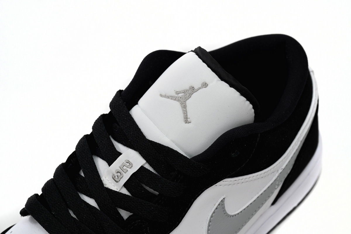 Air Jordan 1 Low Black and White Gray 552780-018