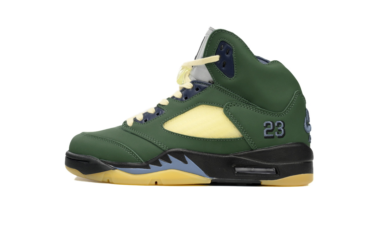 Air Jordan 5 Navy Green FZ5758-003