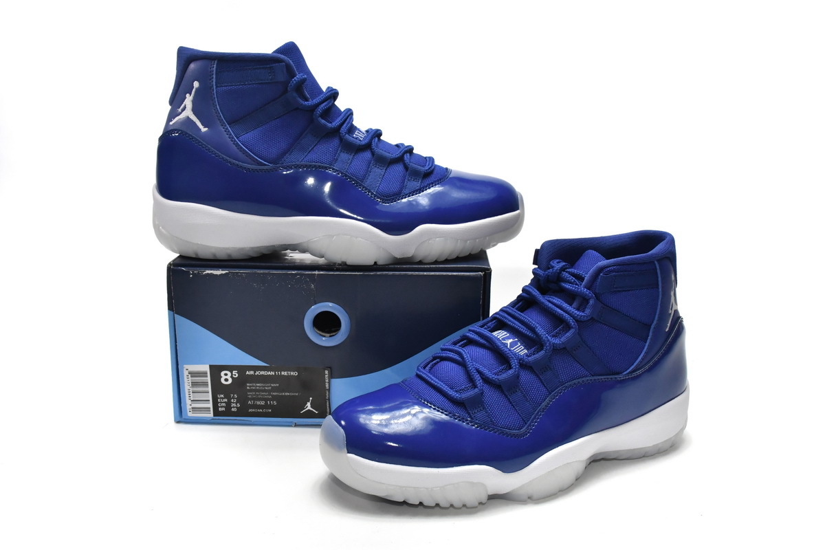 Air Jordan 11 Retro Midnight Navy White AT7802-115