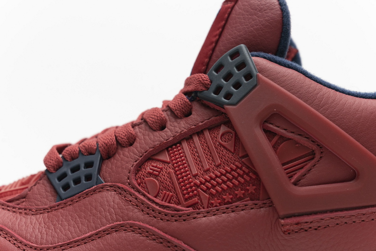 Air Jordan 4 Retro FIBA Gym Red CI1184-617