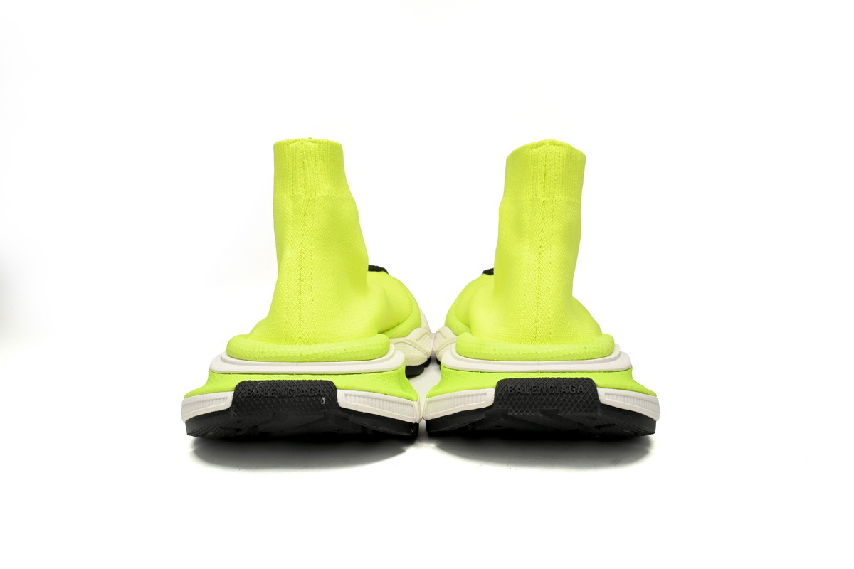 Balenciaga 3xl Sock Triple Sneakers Fluorescent Green