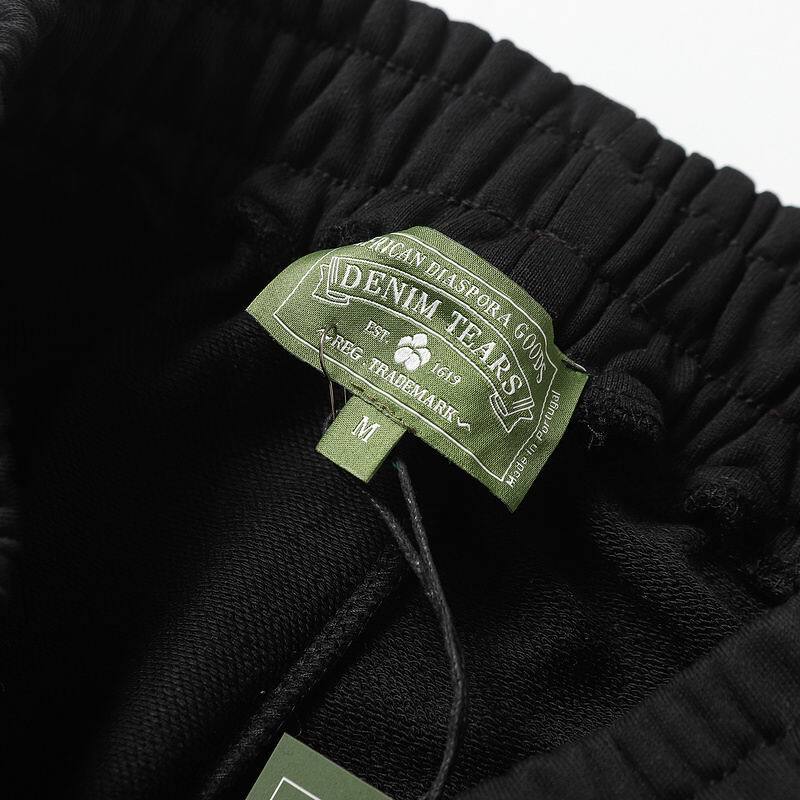 Denim Tears Cactus Tears Wreath Sweatpants Black