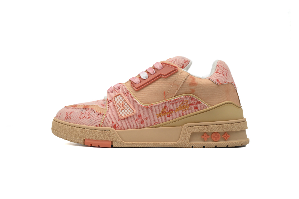 Louis Vuitton Trainer Rendering Orange