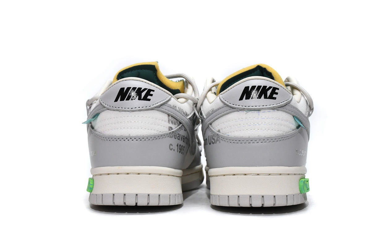 OFF WHITE x Nike Dunk SB Low The 50 NO42 DM1602-117