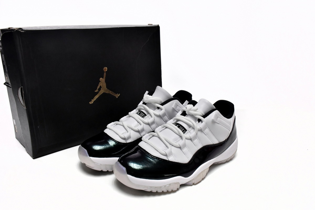 Air Jordan 11 Retro Low Emerald 528895-145