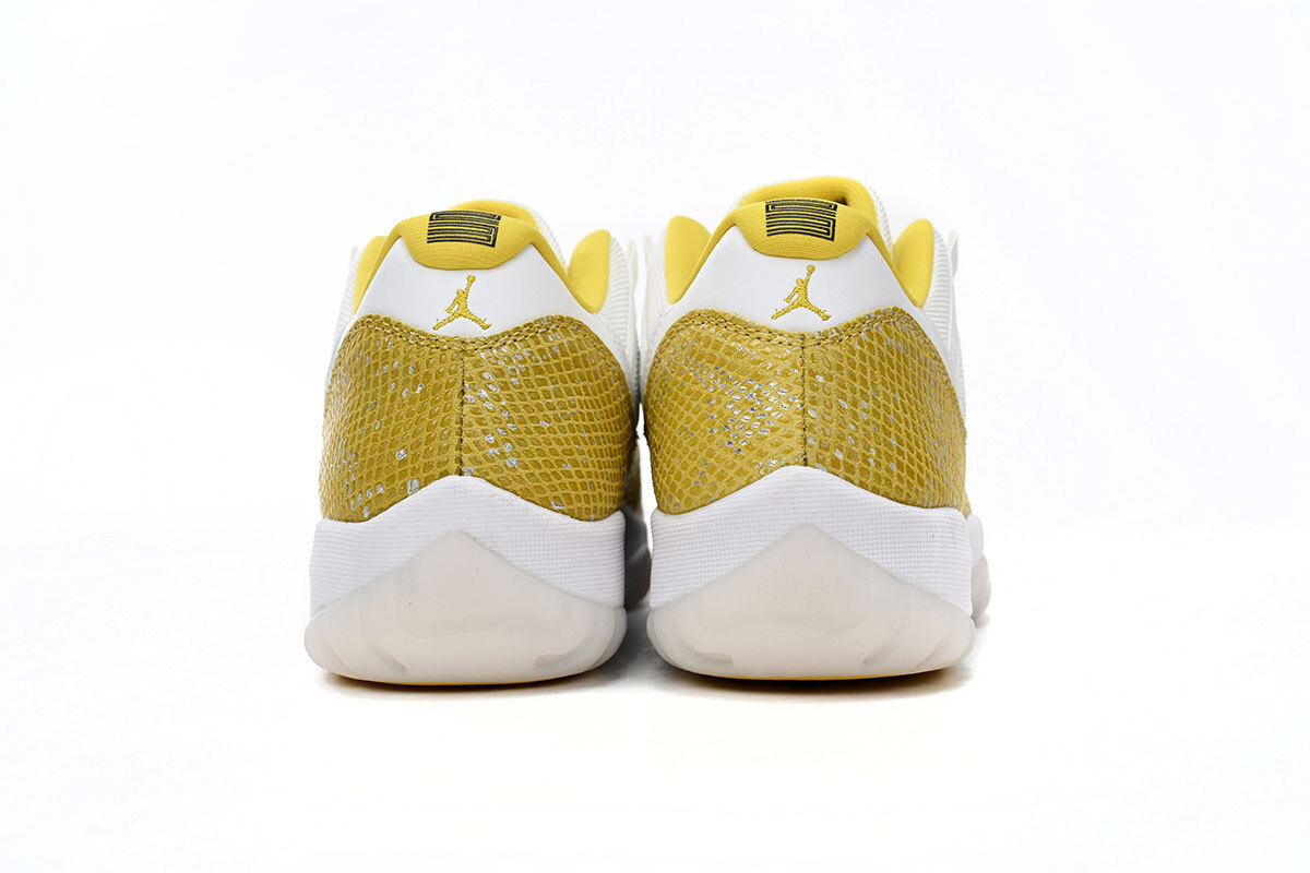 Air Jordan 11 Retro Low WMNS Yellow Snakeskin AH7860-107