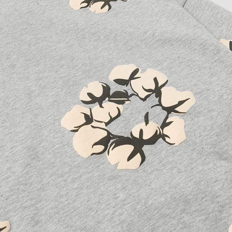 Denim Tears Cactus Tears Wreath Hoodie Grey
