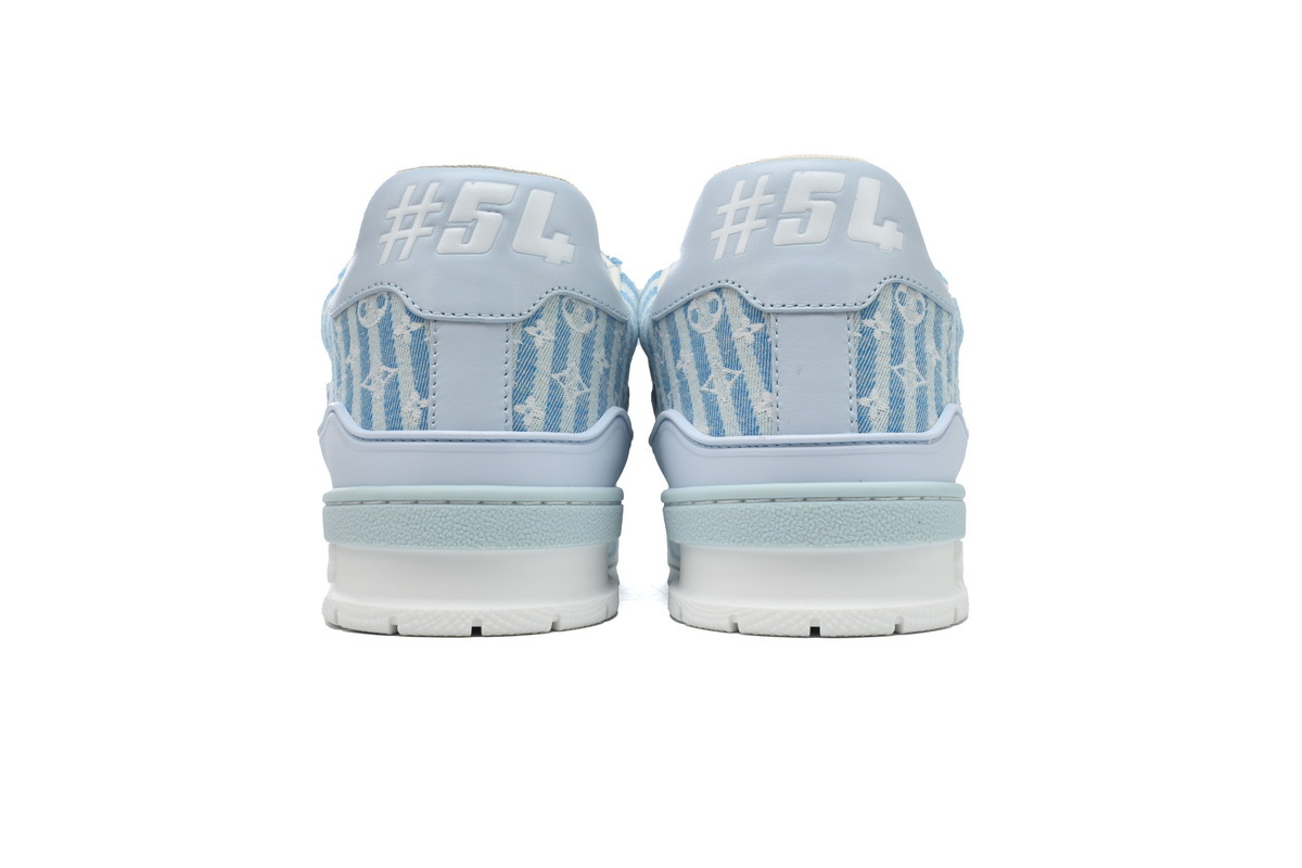 Louis Vuitton Trainer Blue Stripe Monogram