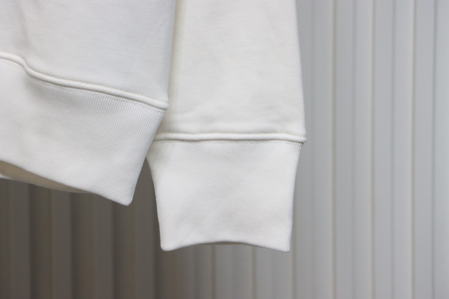 Balenciaga Campaign Logo Printed Hoodie White