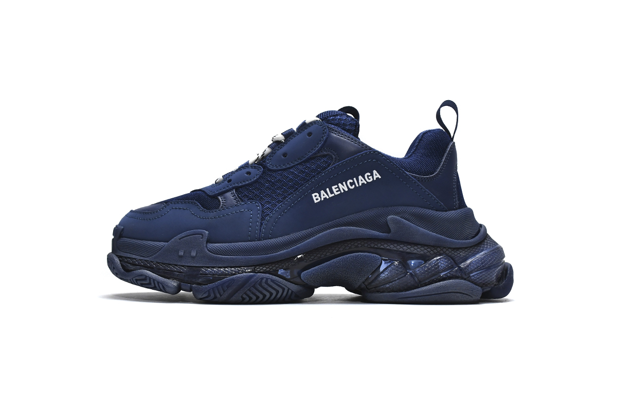 Balenciaga Triple S Dark Blue 541624 W091 4107
