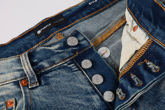 Purple Jeans washing blue 006