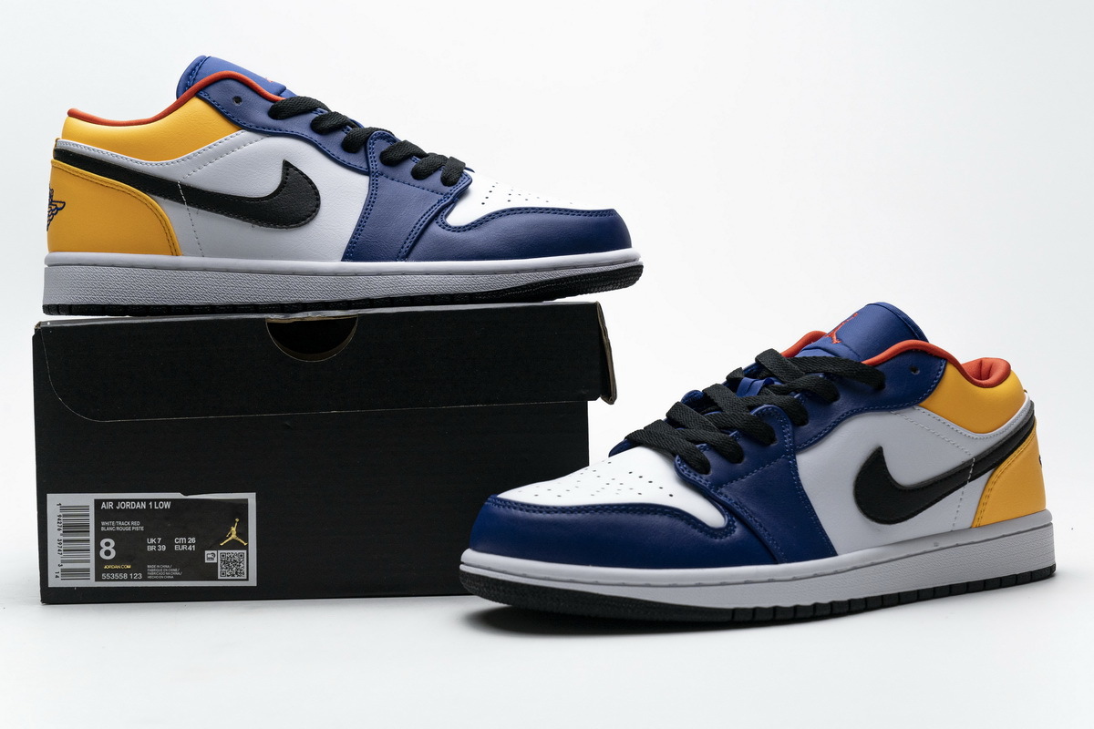 Jordan 1 Low Royal Yellow 553558-123