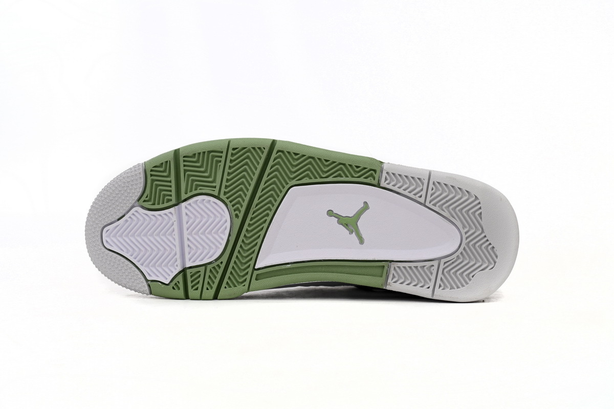 Air Jordan 4 WMNS Oil Green Seafoam (W) AQ9129-103