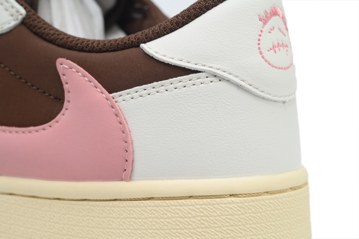 Travis Scott x Air Jordan 1 Low OG SP Dark Pony Pink DZ4137-206