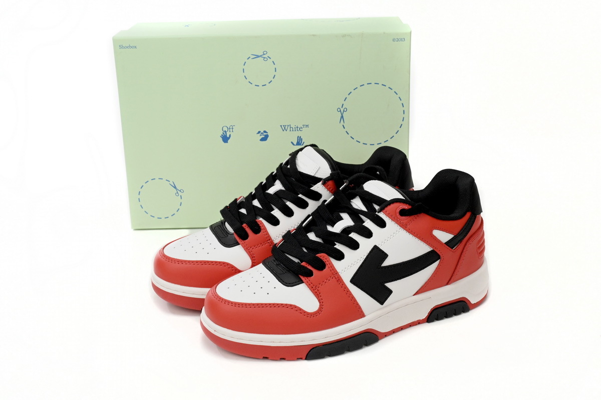 OFF-WHITE Out Of Office White Red And Black OMIA189 C99LEA00 12510