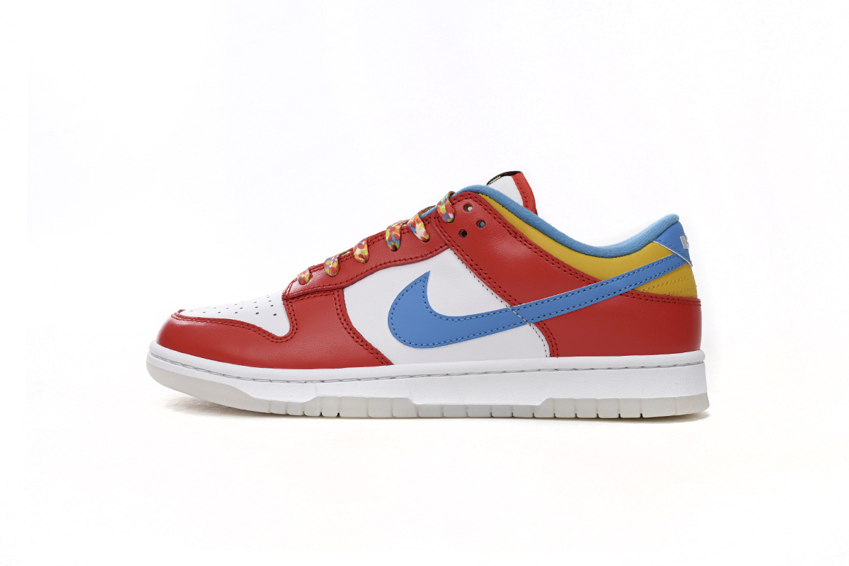 Nike Dunk Low White Red And Blue DH8009-600