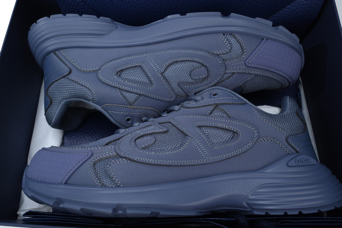 Dior B30 x Stone Island Sneaker Navy Blue 3SN279ZAN_H225